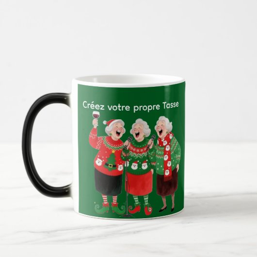 Kerstmis Festive voor vrouwen - Kerstpull, Magische Mok (Links)