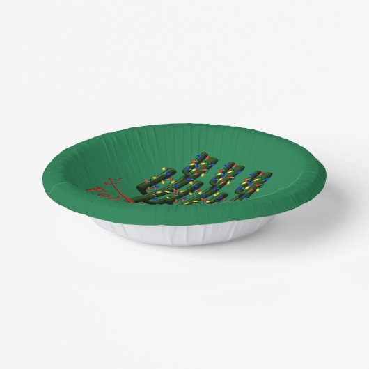 Kerstmis Fiesta Feliz Navidad Papieren Kommen (Gebogen)