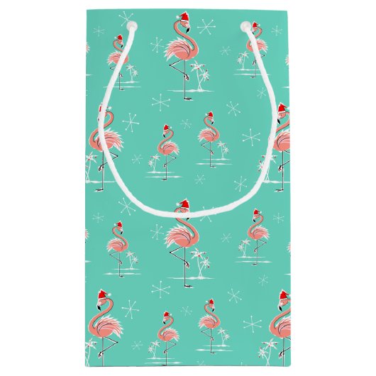 Kerstmis Flamingo Multifunctionele cadeautas (Achterkant)