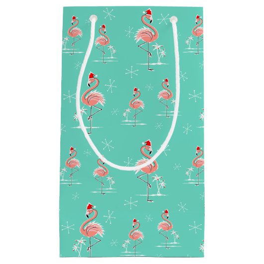 Kerstmis Flamingo Multifunctionele cadeautas (Voorkant)