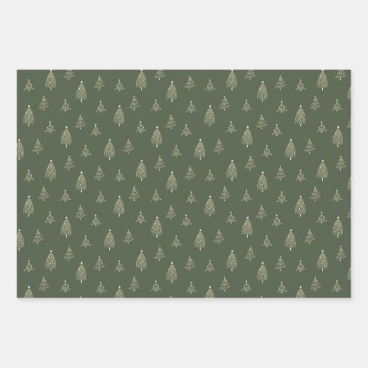 Kerstmis Flanel Bundel Inpakpapier Vel (Voorkant)