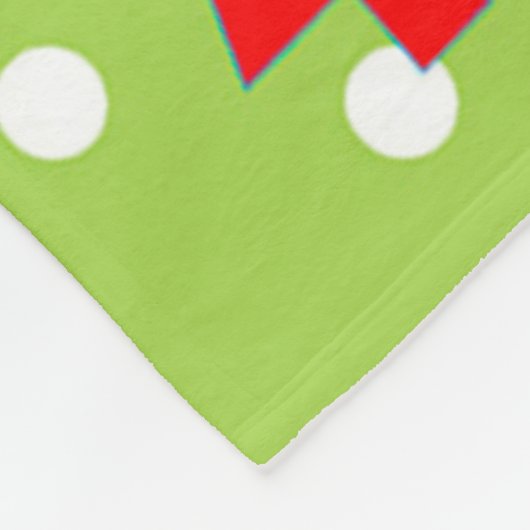 Kerstmis Fleece Deken (Hoek)
