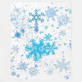 Kerstmis Fleece Deken (Voorkant)