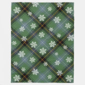 Kerstmis Fleece Deken (Voorkant)