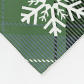 Kerstmis Fleece Deken (Hoek)