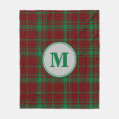 Kerstmis Fleece Deken (Voorkant)