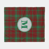 Kerstmis Fleece Deken (Voorkant (Horizontaal))