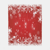 Kerstmis Fleece Deken (Voorkant)