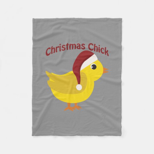 Kerstmis Fleece Deken (Voorkant)