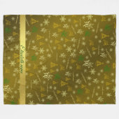 kerstmis fleece deken name sjabloon (Voorkant (Horizontaal))