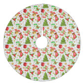 Kerstmis Fleece Kerstboom Rok (Voorkant)