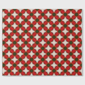 kerstmis fleece vilt background  geomet cadeaupapier (Vlak)