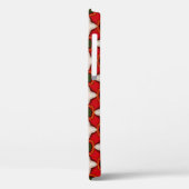 kerstmis fleece vilt background  geomet Case-Mate iPhone case (Achterkant / Links)