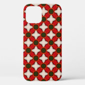 kerstmis fleece vilt background  geomet Case-Mate iPhone case (Achterkant)