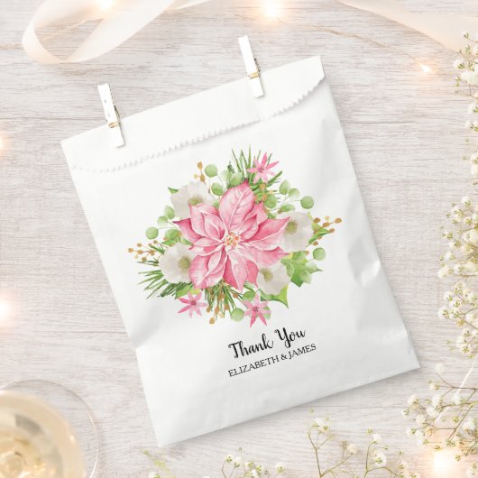 Kerstmis: Floral Holiday Bedankzakje (Geknipt)