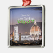 Kerstmis, Florence, Italië Metalen Ornament (Links)