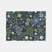 Kerstmis - Florentijnse 3D-wandkunst Fleece Deken (Voorkant (Horizontaal))