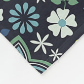 Kerstmis - Florentijnse 3D-wandkunst Fleece Deken (Hoek)