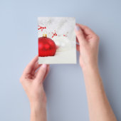 Kerstmis Flyer (Hand)