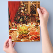 Kerstmis Flyer (Hand)