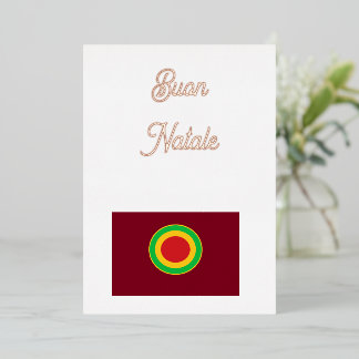 Kerstmis Folie Feestdagenkaart
