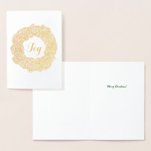 Kerstmis Folie Kaarten