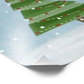 Kerstmis Foto Afdruk (Hoek)