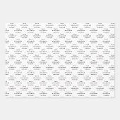 Kerstmis foto Collage Moderne Vreugdevolle Momente Inpakpapier Vel (Voorkant 3)