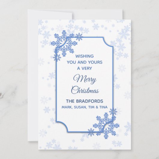 Kerstmis, foto-inzending Snowman Kaart (Achterkant)