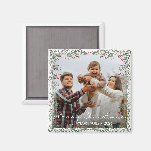 Kerstmis Foto Magneet
