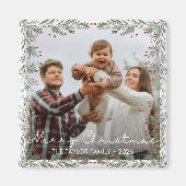 Kerstmis Foto Magneet (Voorkant)