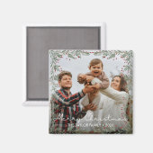 Kerstmis Foto Magneet (Voorkant / Achterkant)