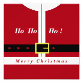 Kerstmis foto Print Grappig Sinterklaas ontwerp Afdruk (Voorkant)