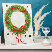 Kerstmis Fotoplaat (Zijkant)