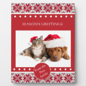 Kerstmis Fotoplaat (Voorkant)