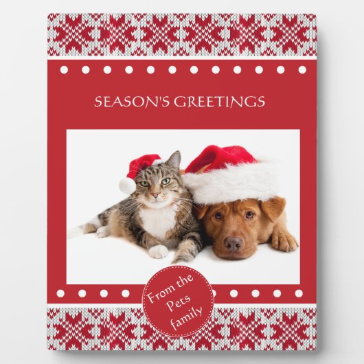 Kerstmis Fotoplaat (Voorkant)