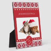 Kerstmis Fotoplaat (Zijkant)