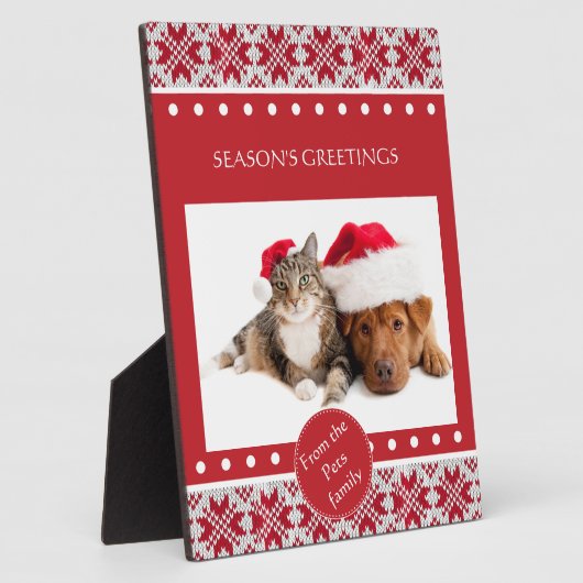 Kerstmis Fotoplaat (Zijkant)