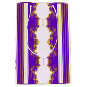 Kerstmis Fractal Paarse Cadeautas (Voorkant)