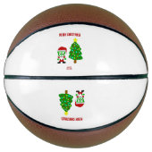 Kerstmis FrankenCheese Basketbal (Voorkant)