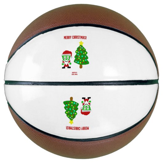 Kerstmis FrankenCheese Basketbal (Voorkant)