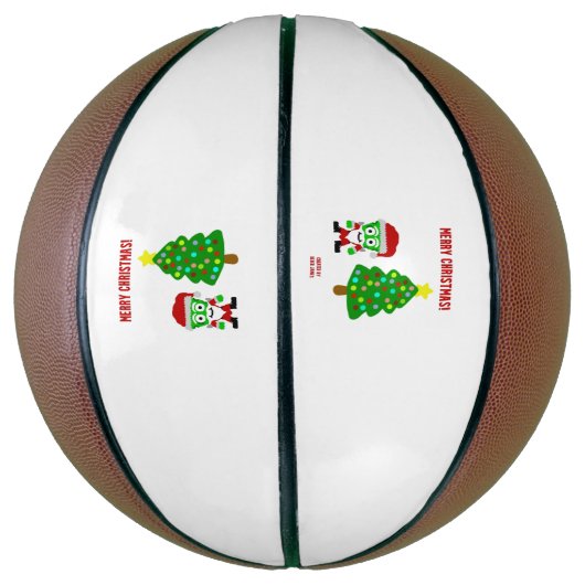 Kerstmis FrankenCheese Basketbal (Verticaal)