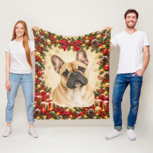 Kerstmis Franse Bulldog Gepersonaliseerde Foto