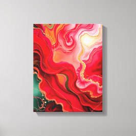 Kerstmis Frequentie Resonantie Premium Verpakt Canvas Afdruk