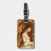 Kerstmis Fresco Angel Bagagelabel (Voorkant verticaal)