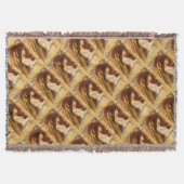 Kerstmis Fresco Angel Deken (Voorkant)