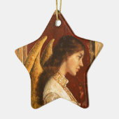 Kerstmis Fresco Angel Keramisch Ornament (Links)