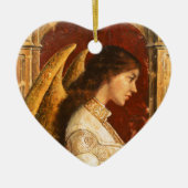 Kerstmis Fresco Angel Keramisch Ornament (Voorkant)