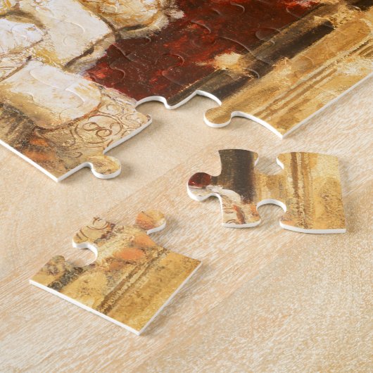 Kerstmis Fresco Angel Legpuzzel (Zijkant)