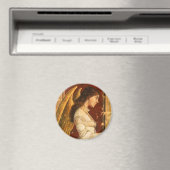 Kerstmis Fresco Angel Magneet (Insitu (Vaatwasser))